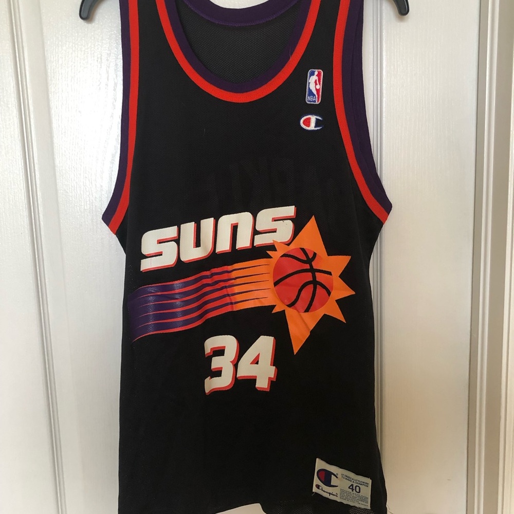 Phoenix suns jersey vintage champion Charles Barkley jersey